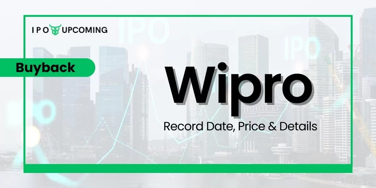Wipro Buyback 2023 Record Date, Time, Price & Ratio Details