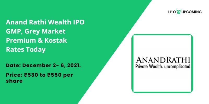 Anand Rathi Wealth IPO GMP, Grey Market Premium & Kostak Rates Today
