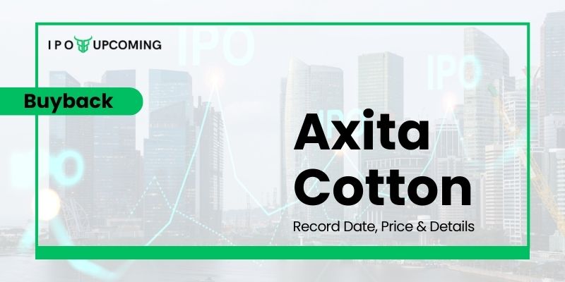 Axita Cotton Buyback 2023 Record Date, Price & Ratio Details