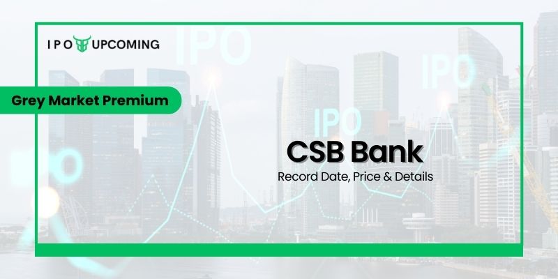 CSB Bank IPO GMP