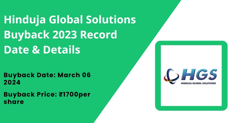 Hinduja Global Solutions Buyback 2023 Record Date & Details