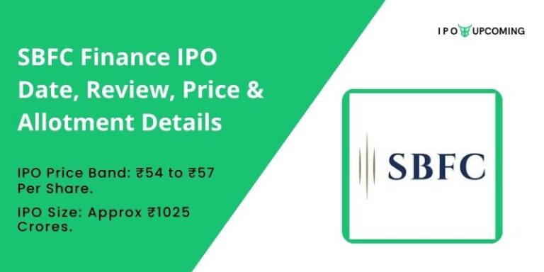 SBFC Finance IPO Date, Review, Price & Allotment Details - IPO Upcoming ...