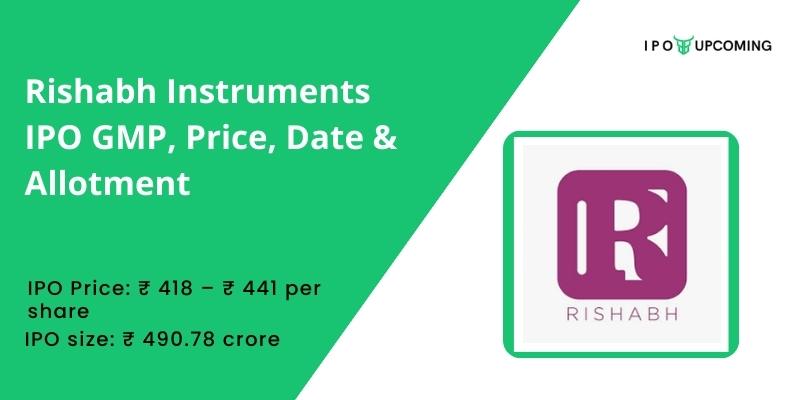 Rishabh Instruments IPO GMP, Price, Date & Allotment