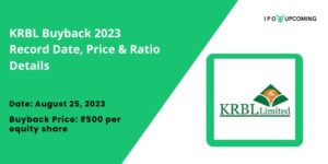 KRBL Buyback