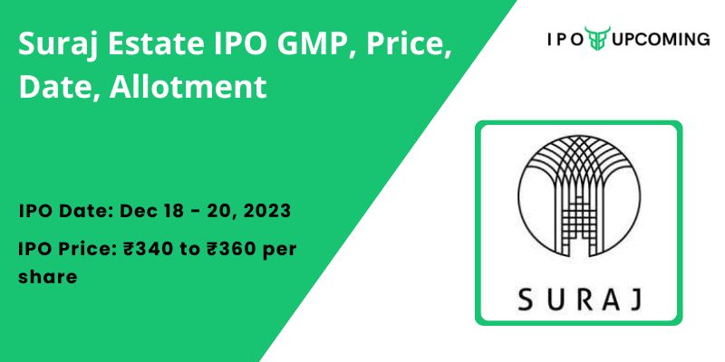 Suraj Estate IPO GMP, Price, Date, Allotment
