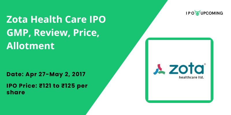Zota Health Care IPO GMP, Review, Price, Allotment