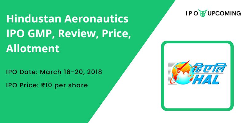 Hindustan Aeronautics IPO GMP, Review, Price, Allotment