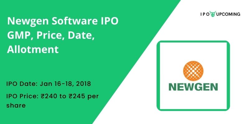 Newgen Software IPO GMP, Price, Date, Allotment