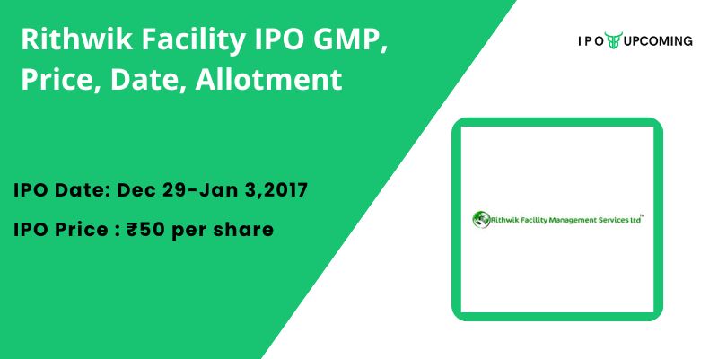 Rithwik Facility IPO GMP, Price, Date, Allotment
