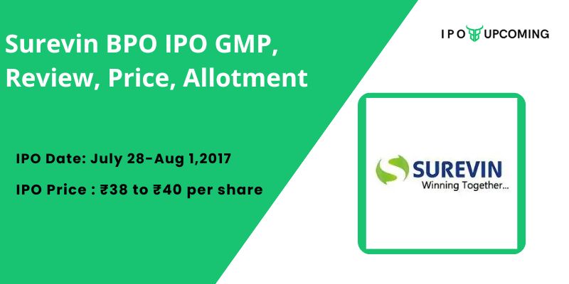 Surevin BPO IPO GMP, Review, Price, Allotment