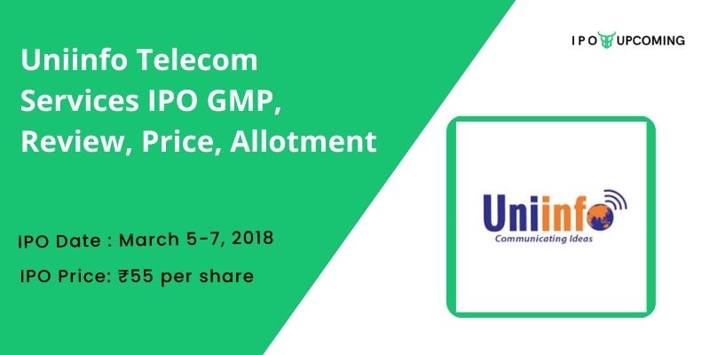 Uniinfo Telecom Services IPO GMP, Review, Price, Allotment