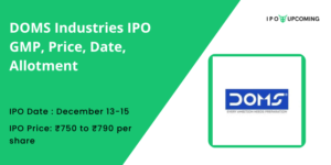 DOMS Industries IPO