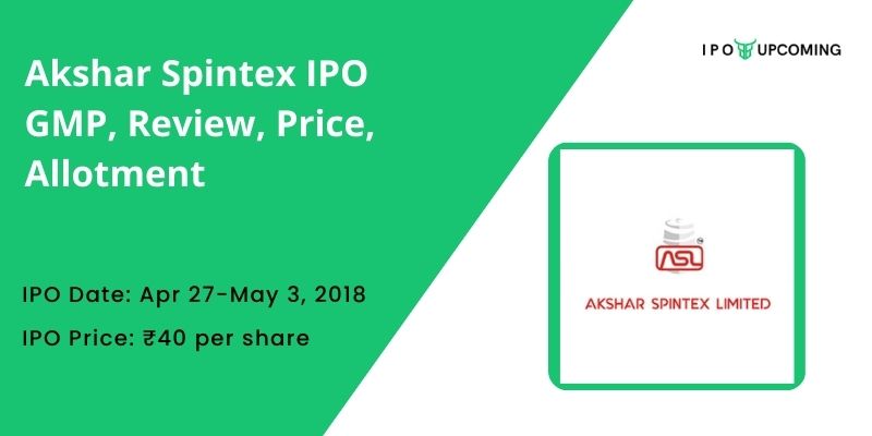 Akshar Spintex IPO GMP, Review, Price, Allotment