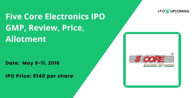Five Core Electronics IPO GMP, Review, Price, Allotment