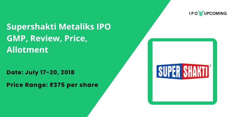 Supershakti Metaliks IPO GMP, Review, Price, Allotment