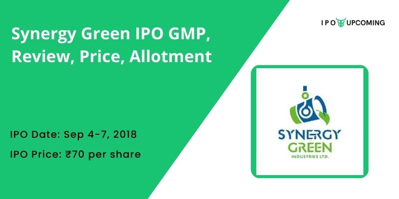 Synergy Green IPO GMP, Review, Price, Allotment