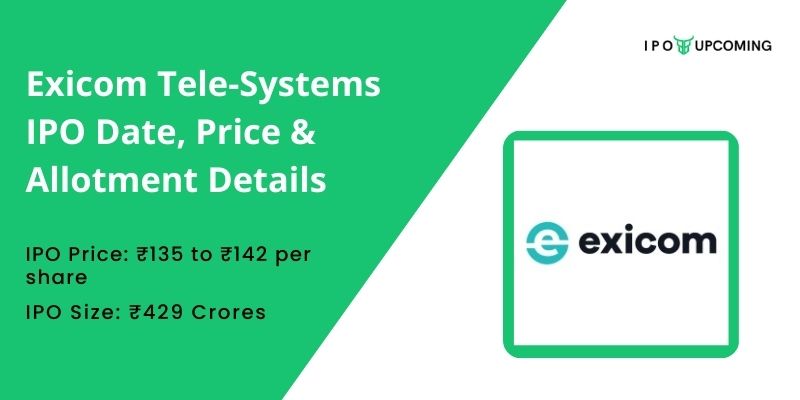Exicom Tele-Systems Limited IPO Date, Price, Review & Allotment Details