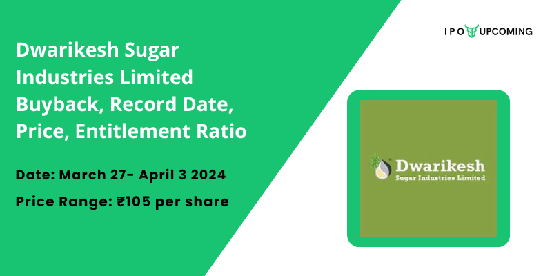 Dwarikesh Sugar Industries Limited Buyback, Record Date, Price, Entitlement Ratio
