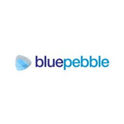 blue pebble
