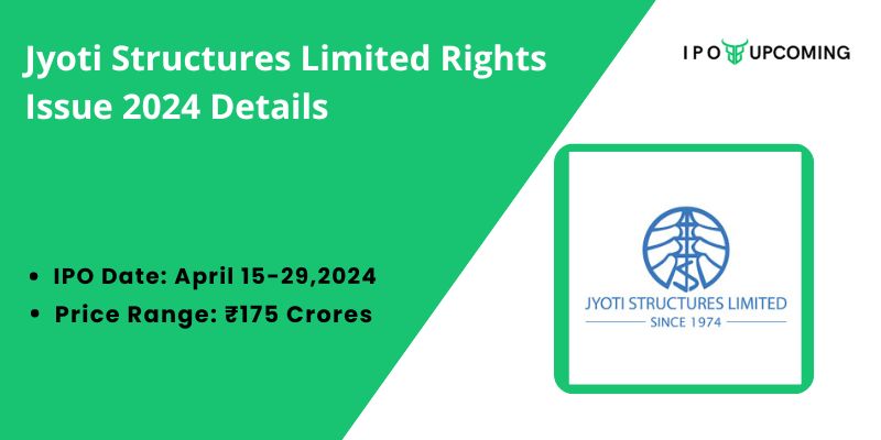 Jyoti Structures Limited Rights Issue 2024 Details