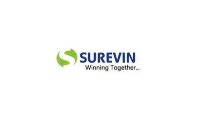 Surevin BPO IPO logo