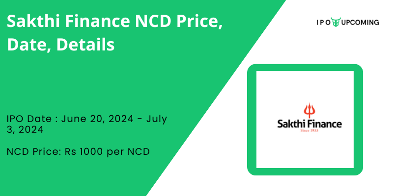 Sakthi Finance Limited NCD 2024 Details