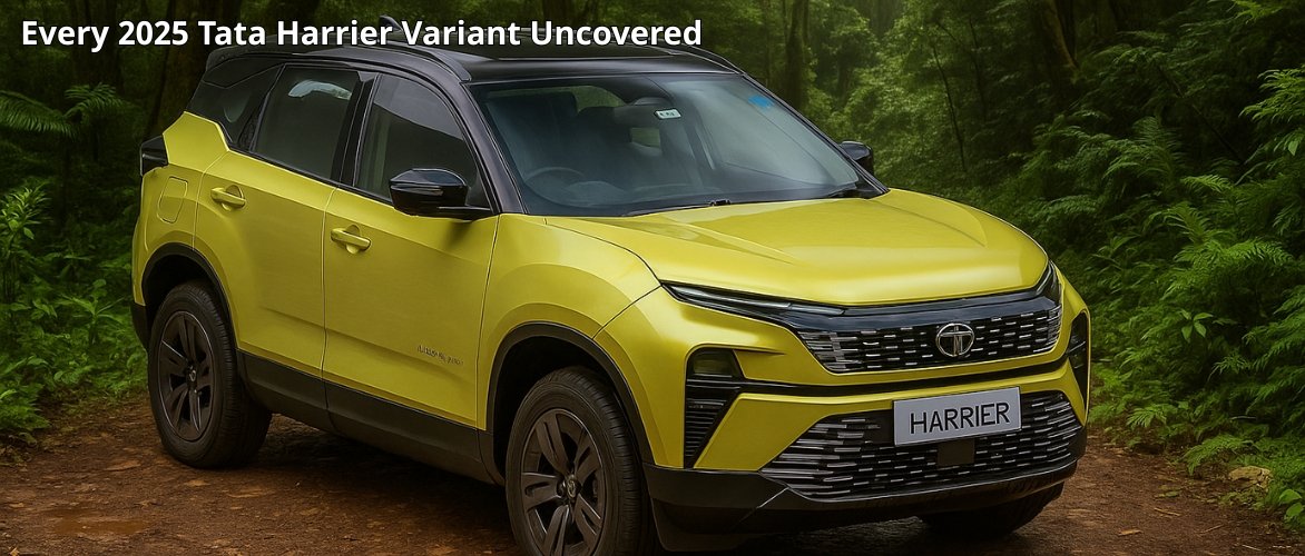 Every 2025 Tata Harrier Variant Uncovered: Which One Truly Fits You?